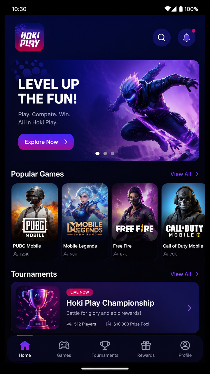 Hoki Play screenshot 1