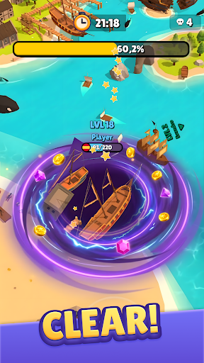 Hole.io screenshot 3