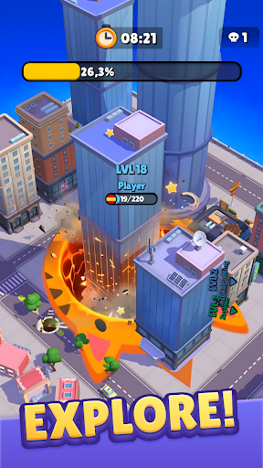 Hole.io screenshot 4