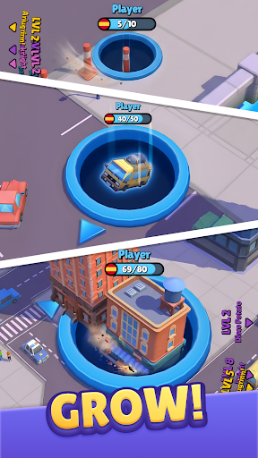 Hole.io screenshot 2
