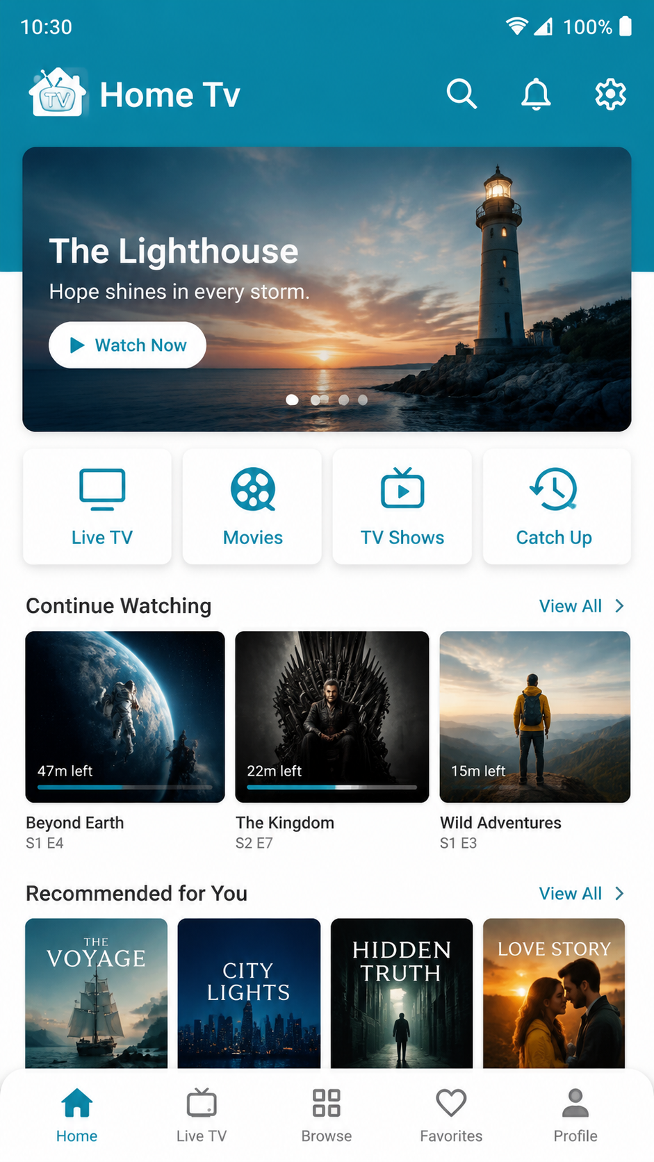 Home Tv screenshot 2