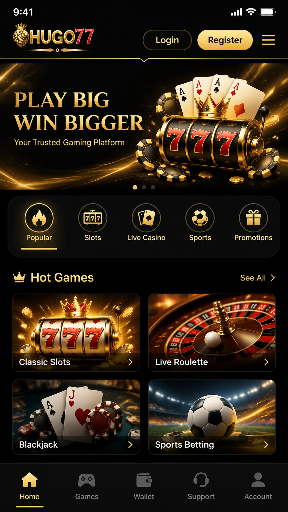 Hugo77 screenshot 2