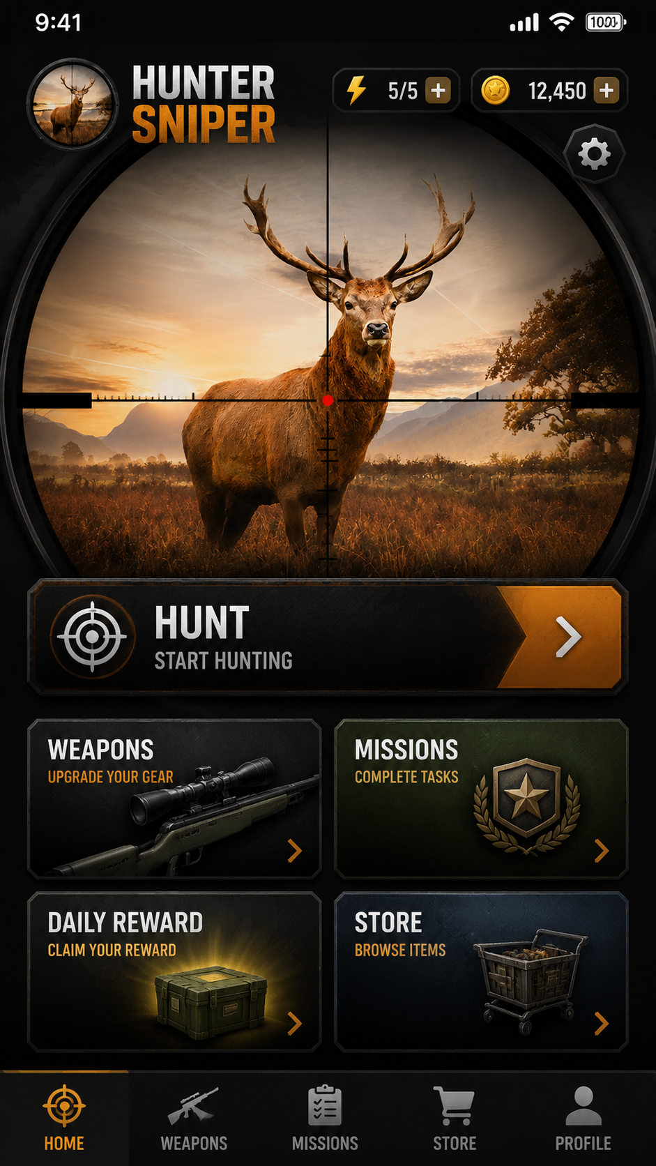 Hunter Sniper screenshot 1
