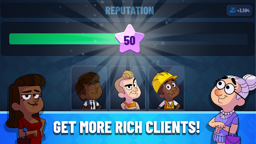 Tangkapan layar Idle Bank Tycoon: Money Empire 2