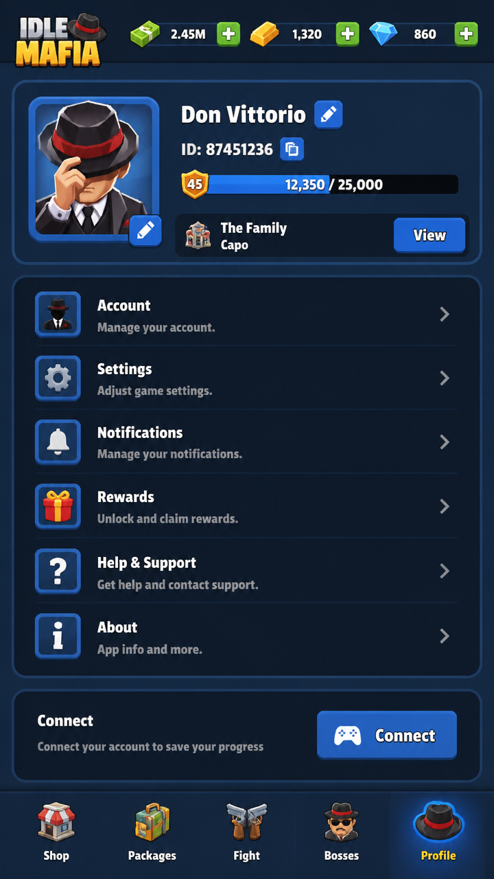 Idle Mafia screenshot 3