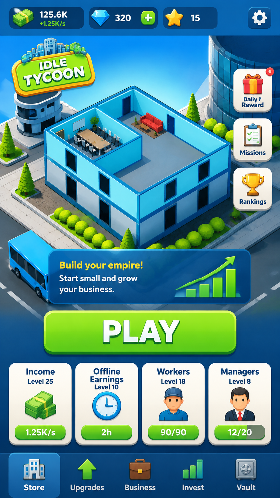 Idle Tycoon screenshot 2
