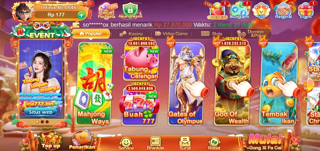 INA777 screenshot 3