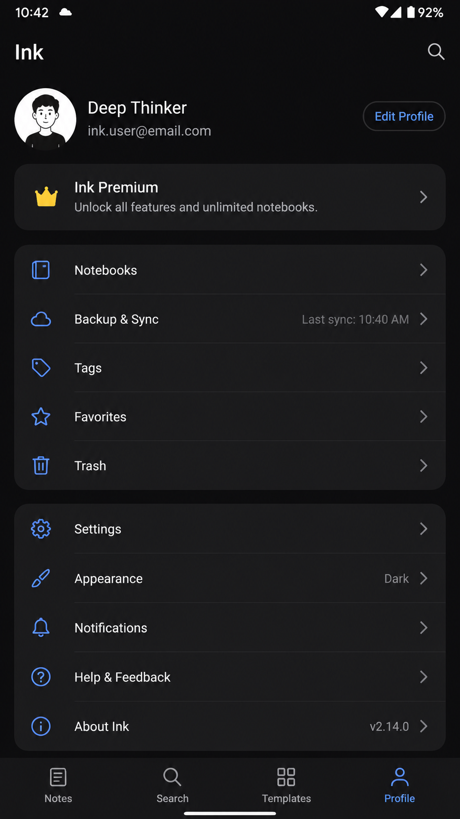 Ink screenshot 3
