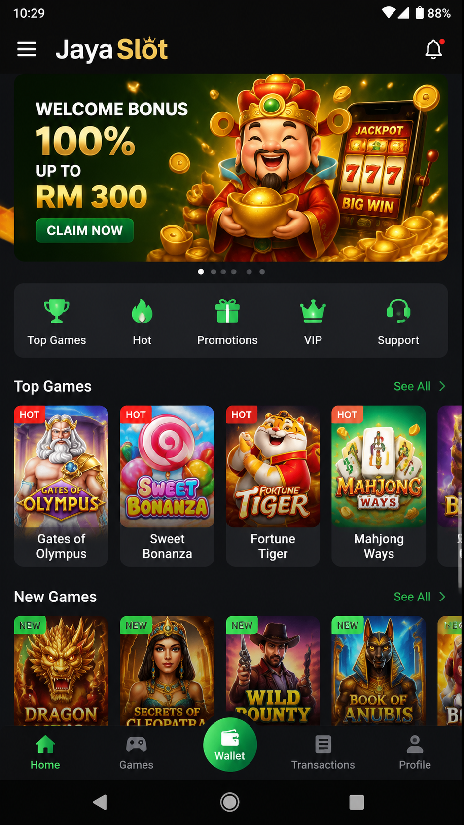 Jaya Slot screenshot 1