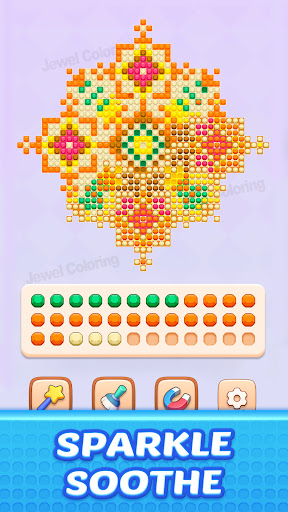 Jewel Coloring screenshot 4
