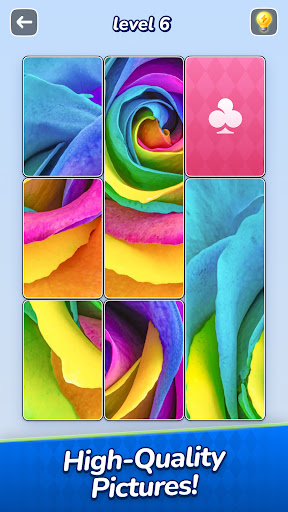 Jigsawcard Solitaire Puzzle screenshot 2
