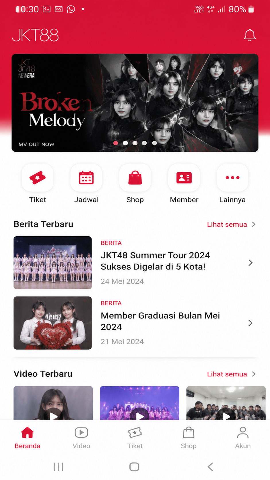 JKT88 screenshot 1