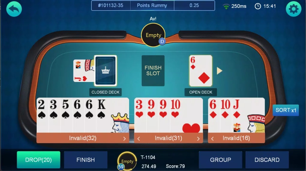JoyRummy screenshot 1