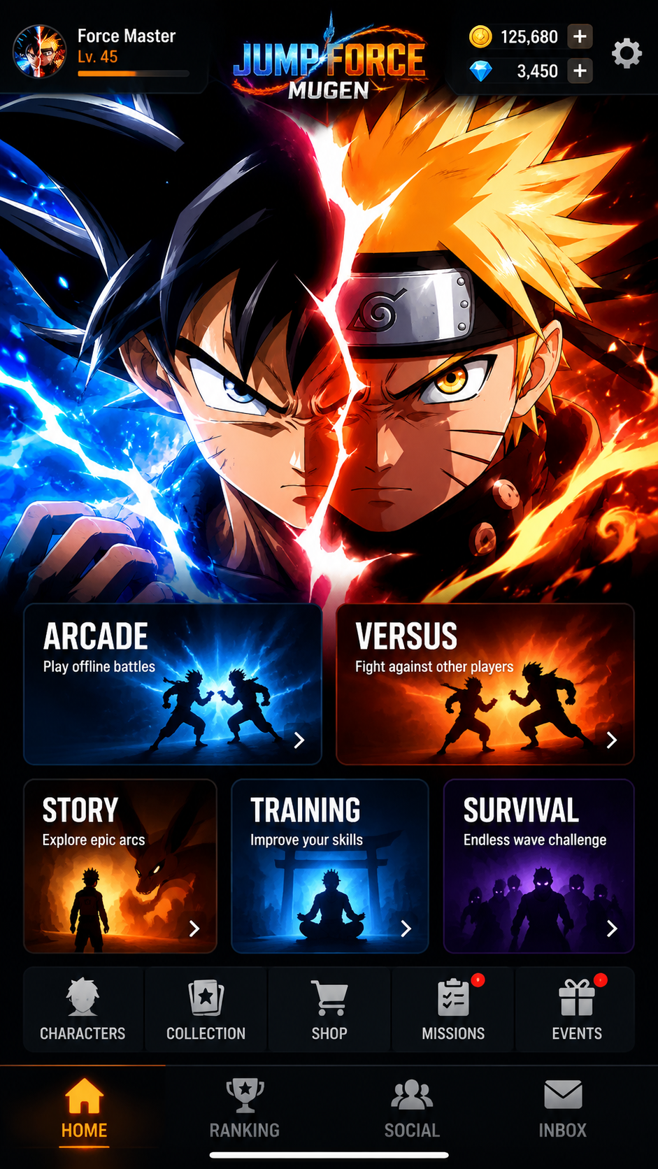 Jump Force Mugen screenshot 2