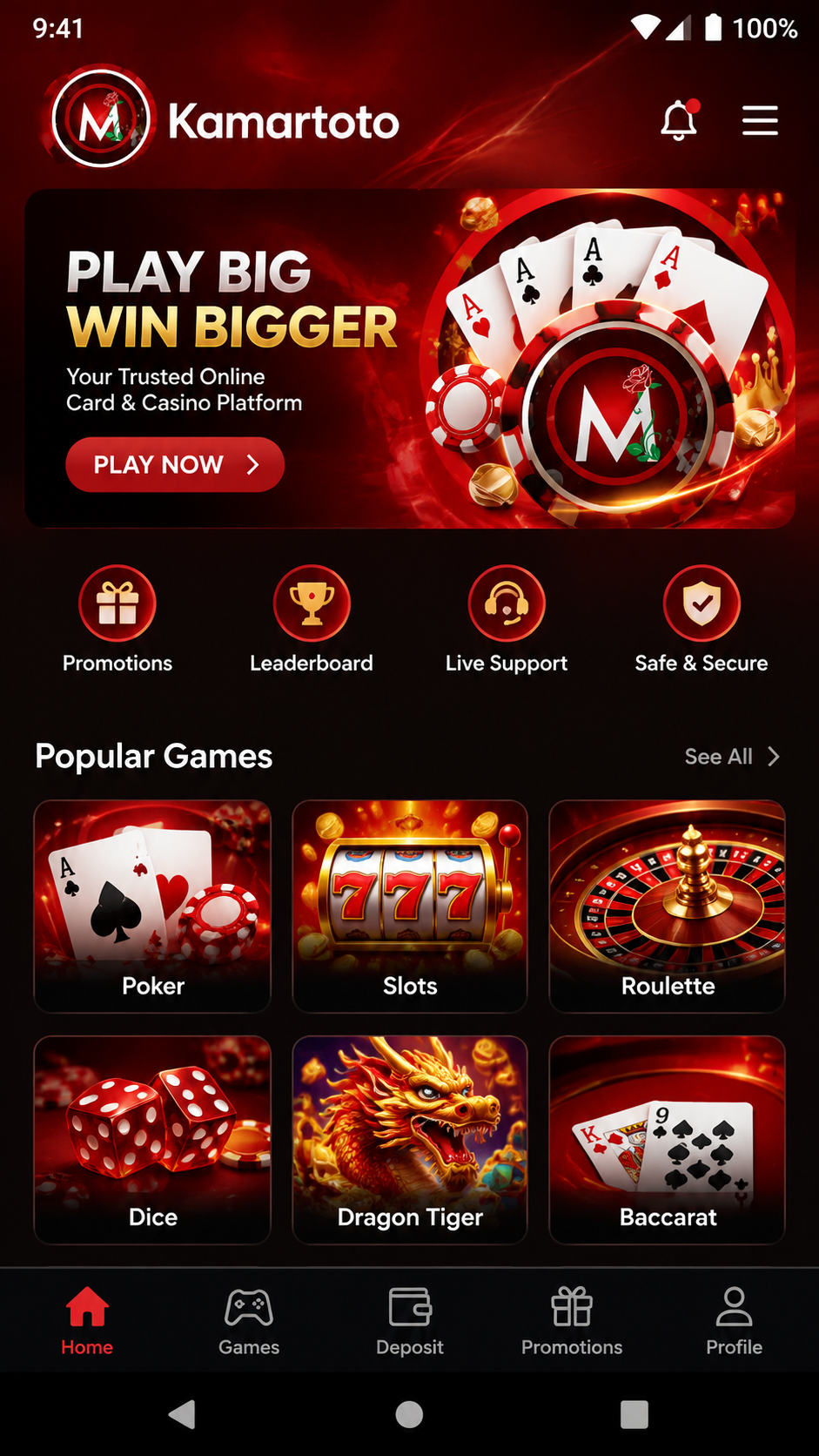 Kamartoto screenshot 1