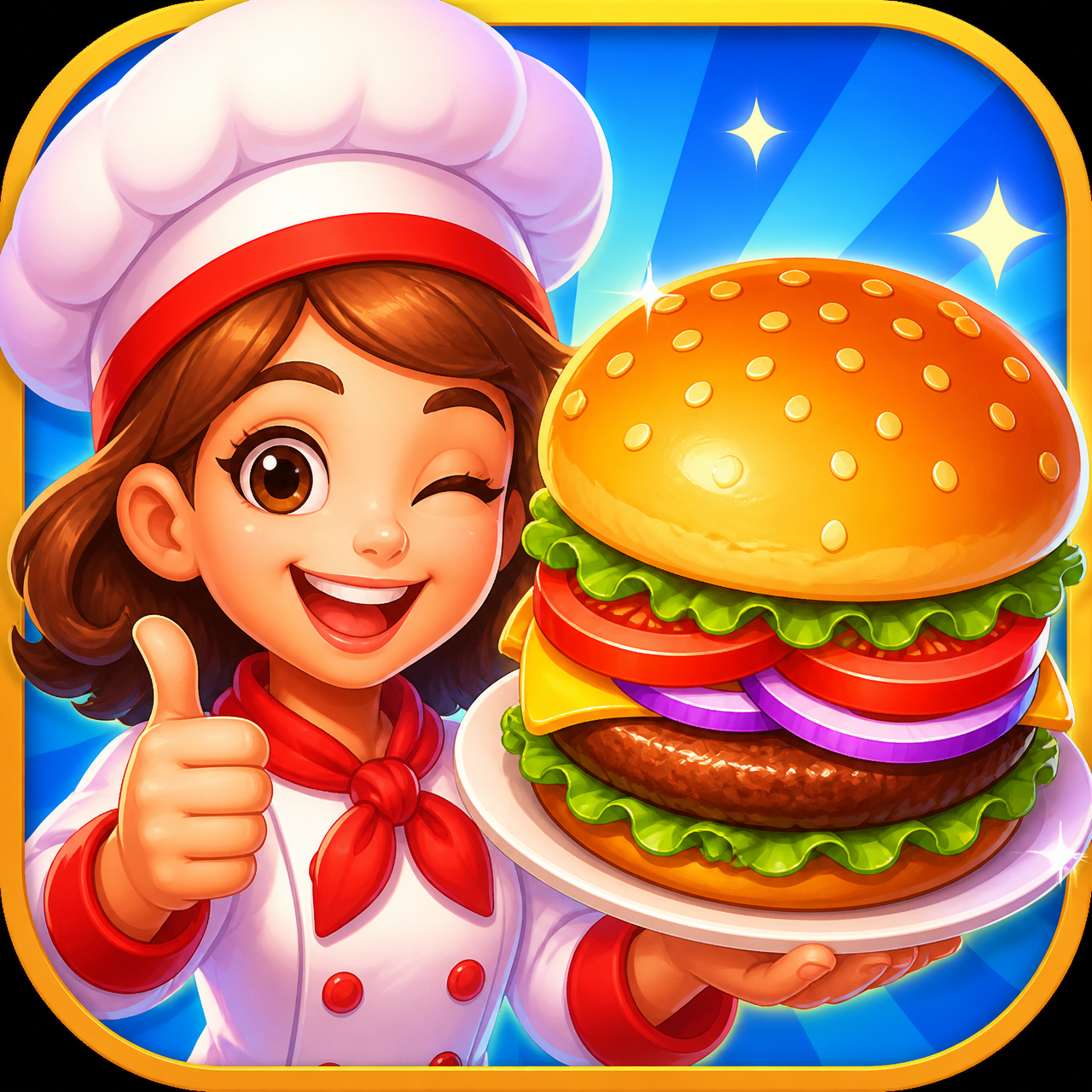 Kegilaan Di Dapur - Chef Game icon