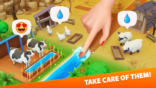 Tangkapan layar Klondike Adventures: Farm Game 4