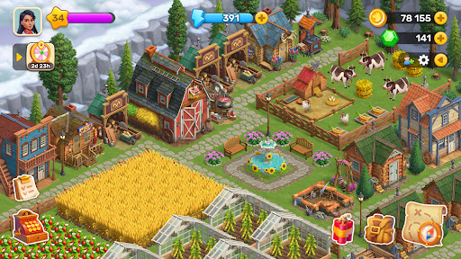 Tangkapan layar Klondike Adventures: Farm Game 8