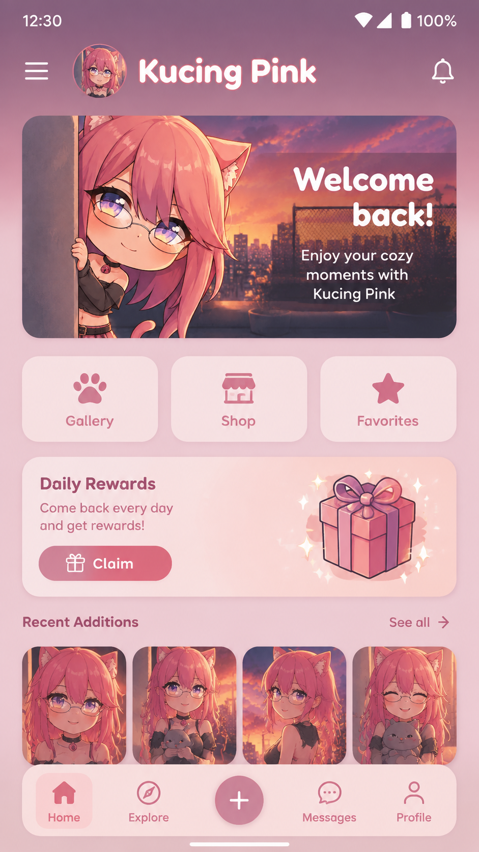 Kucing Pink screenshot 1
