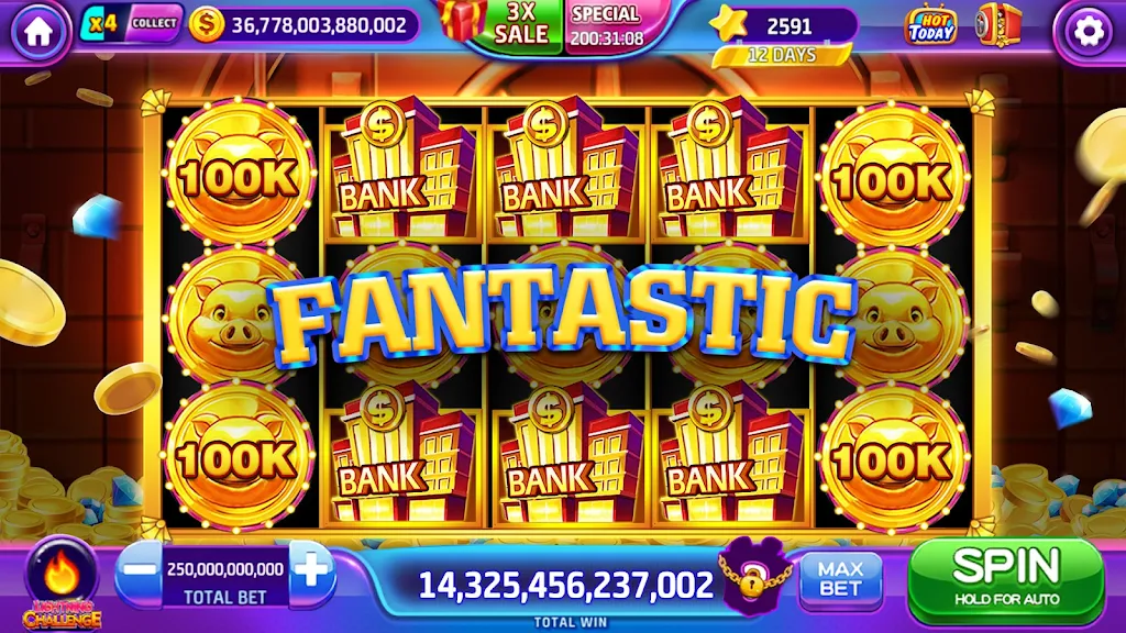 Tangkapan layar Lava Slots - Casino Games 3
