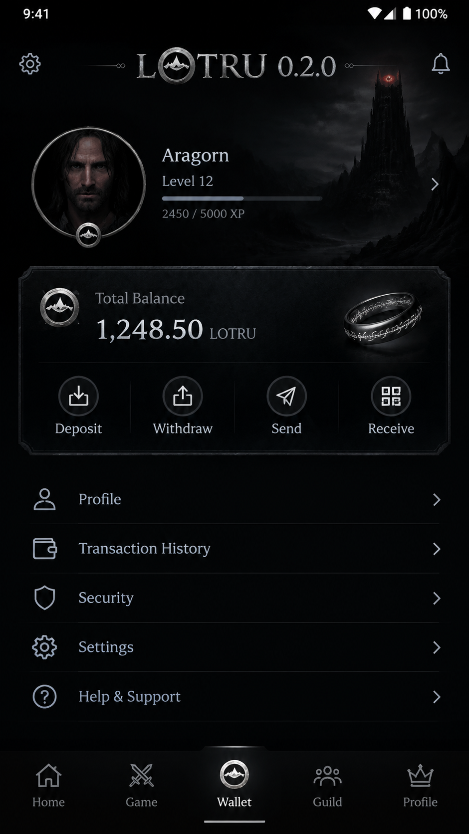 LOTRU 0.2.0 screenshot 3