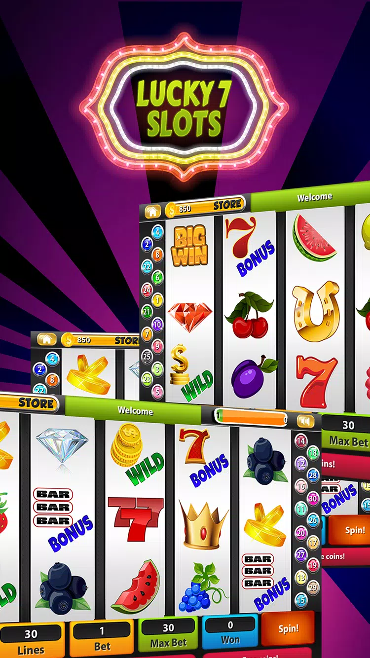 Lucky 7’s Slot Machines screenshot 3