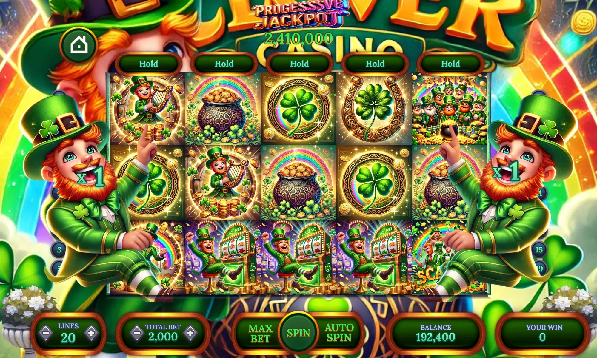 Lucky Clover Casino screenshot 2