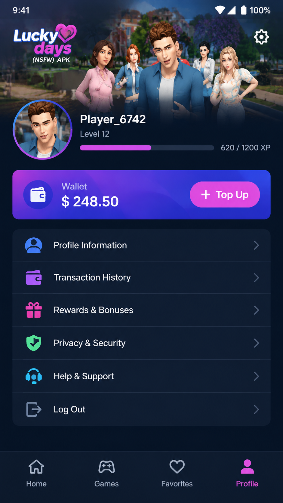 Lucky days (NSFW) APK screenshot 3