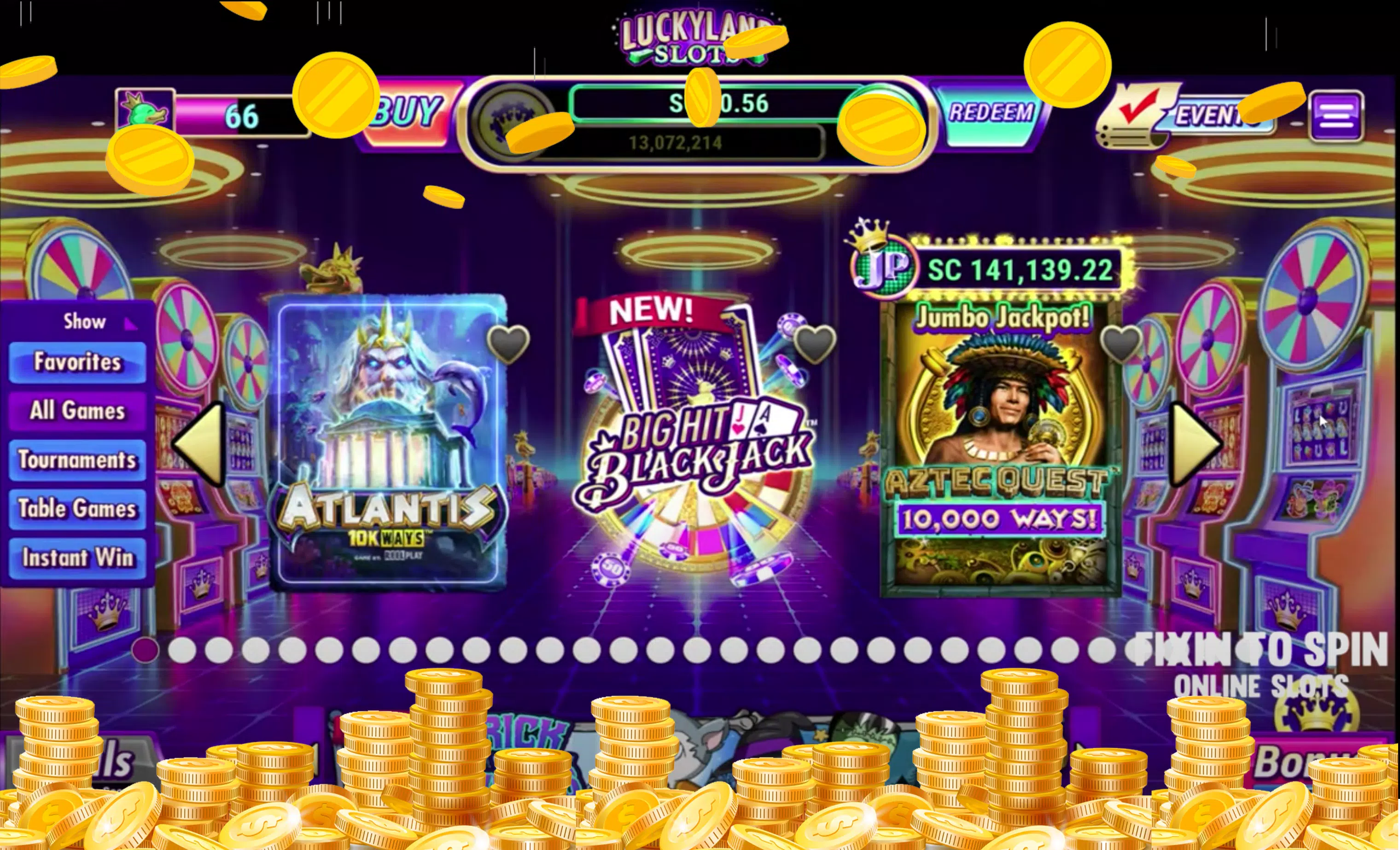 Luckyland Slots Casino Real Money screenshot 1