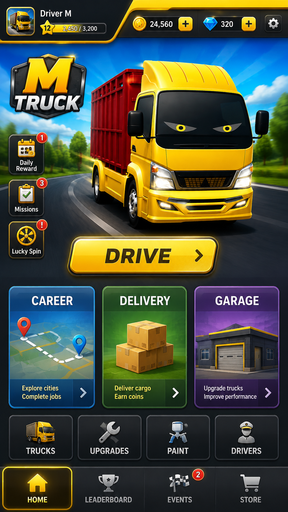 M Truck screenshot 2