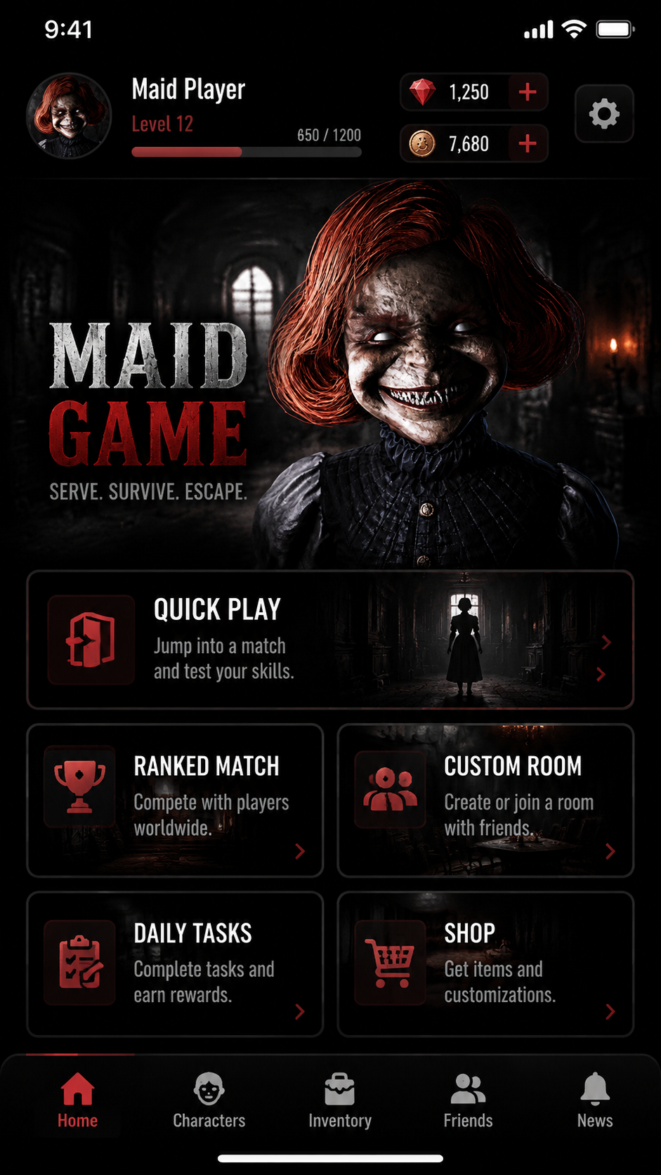Maid Game screenshot 2
