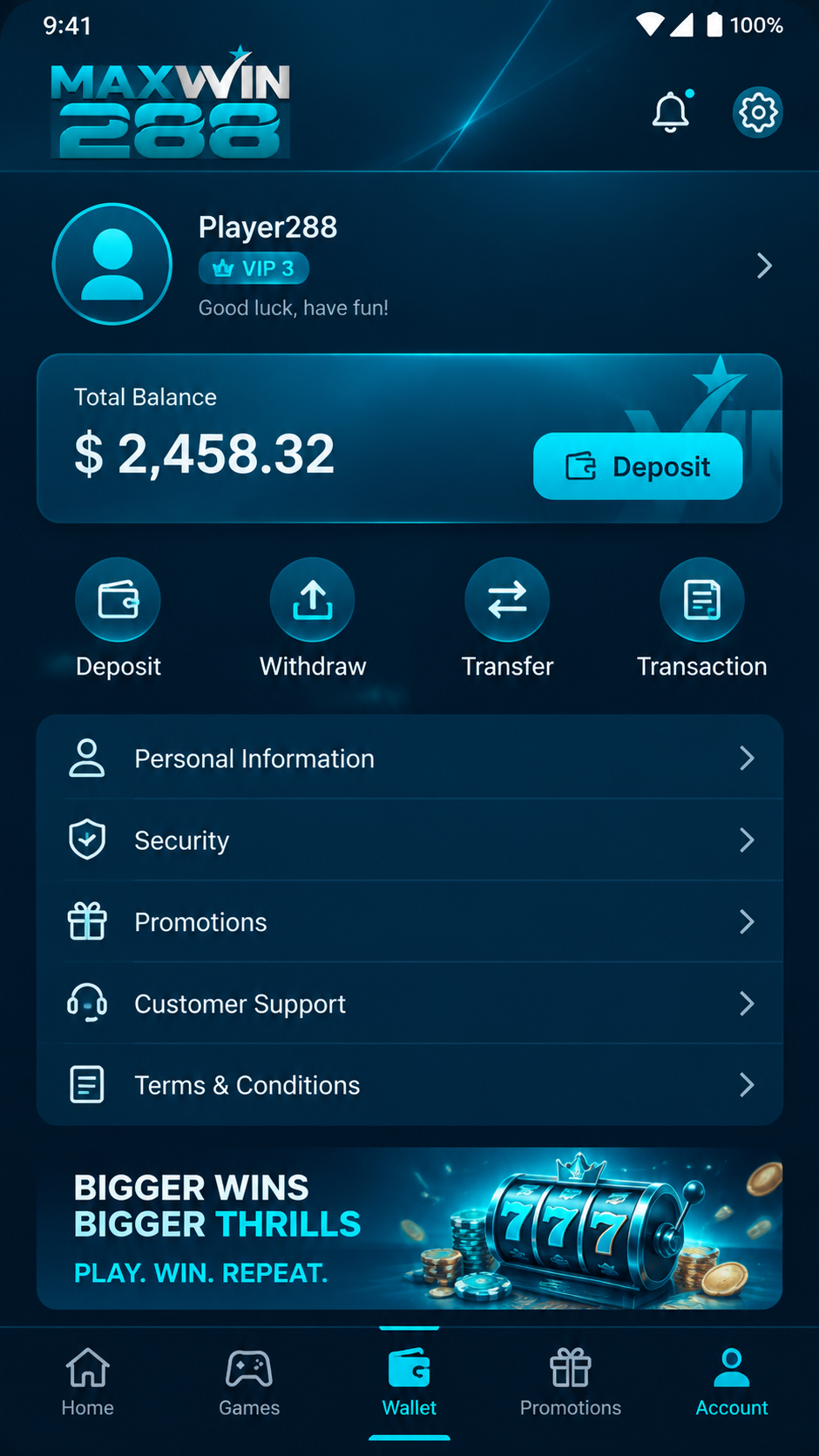 Maxwin288 screenshot 3