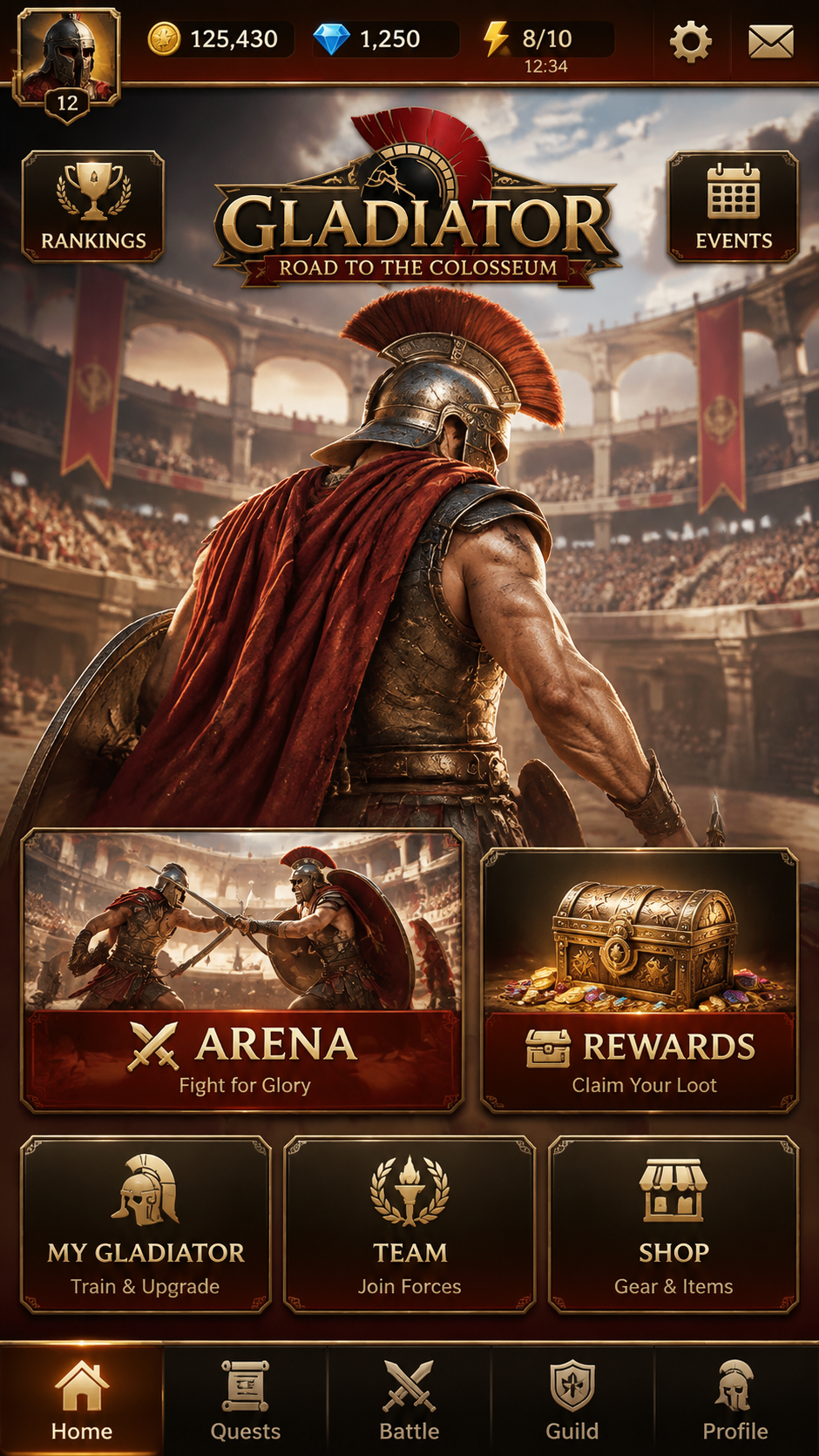 Gladiator Road To The Colosseum screenshot 2