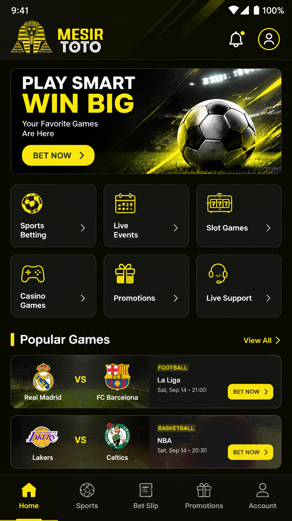 Mesirtoto screenshot 2
