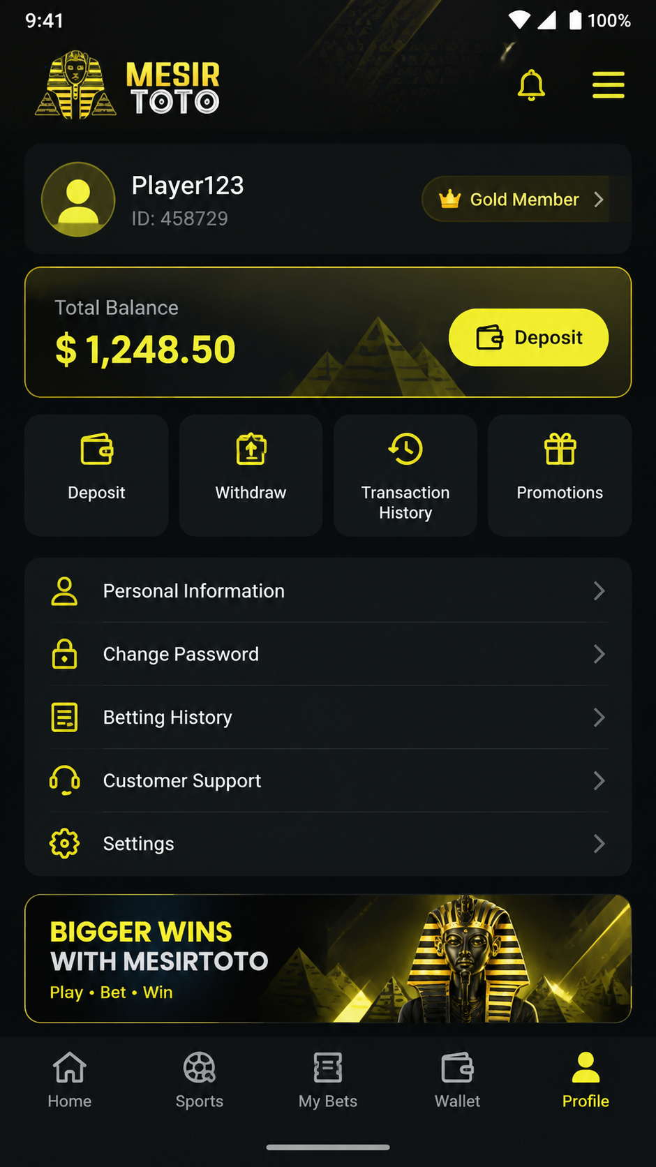 Mesirtoto screenshot 3