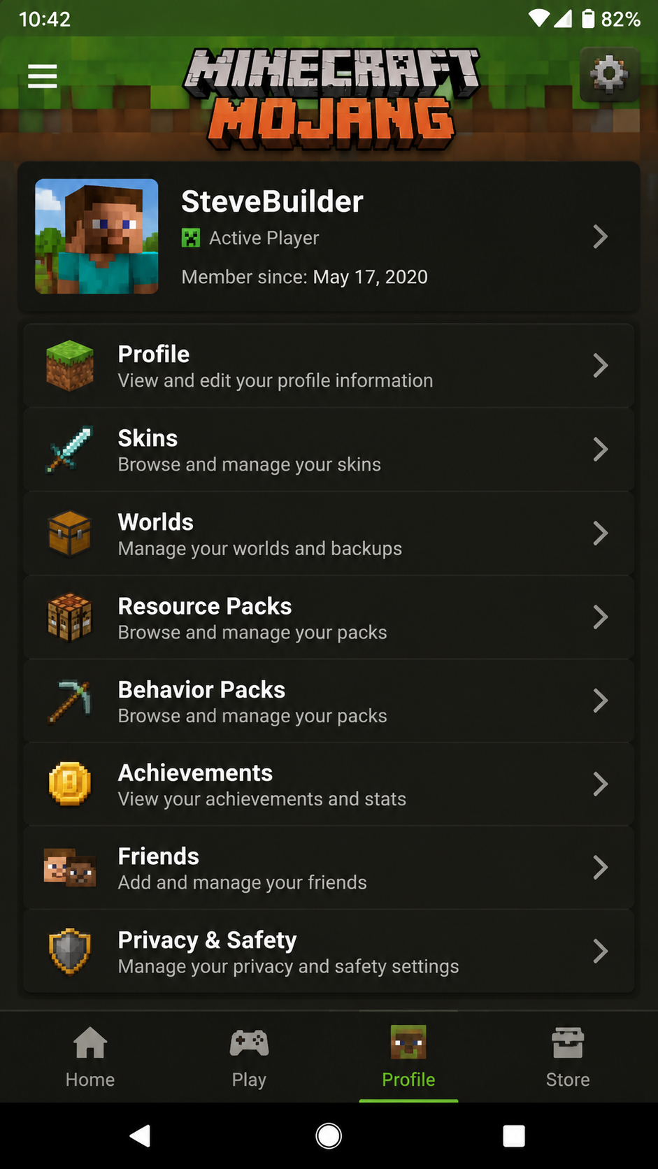 Minecraft Mojang screenshot 3