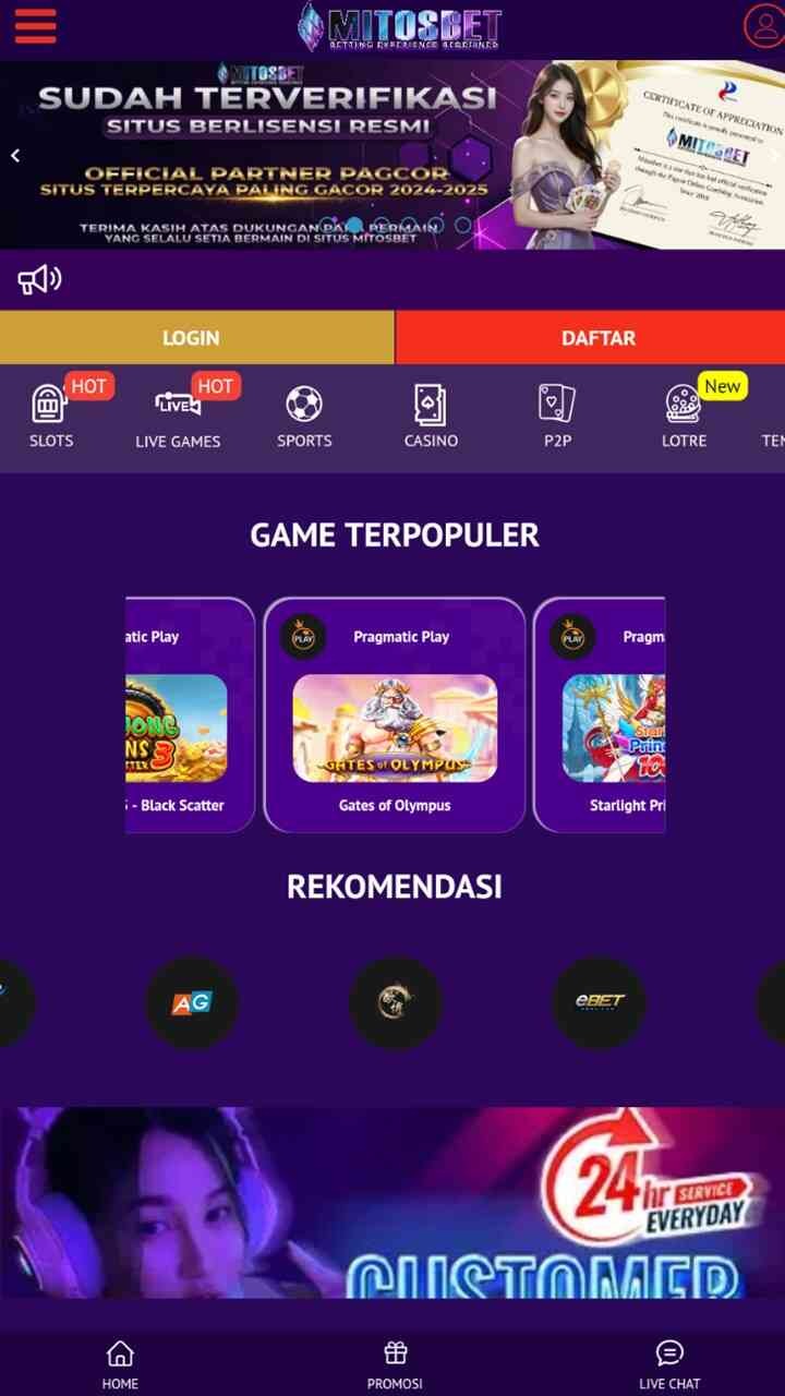Mitosbet screenshot 2