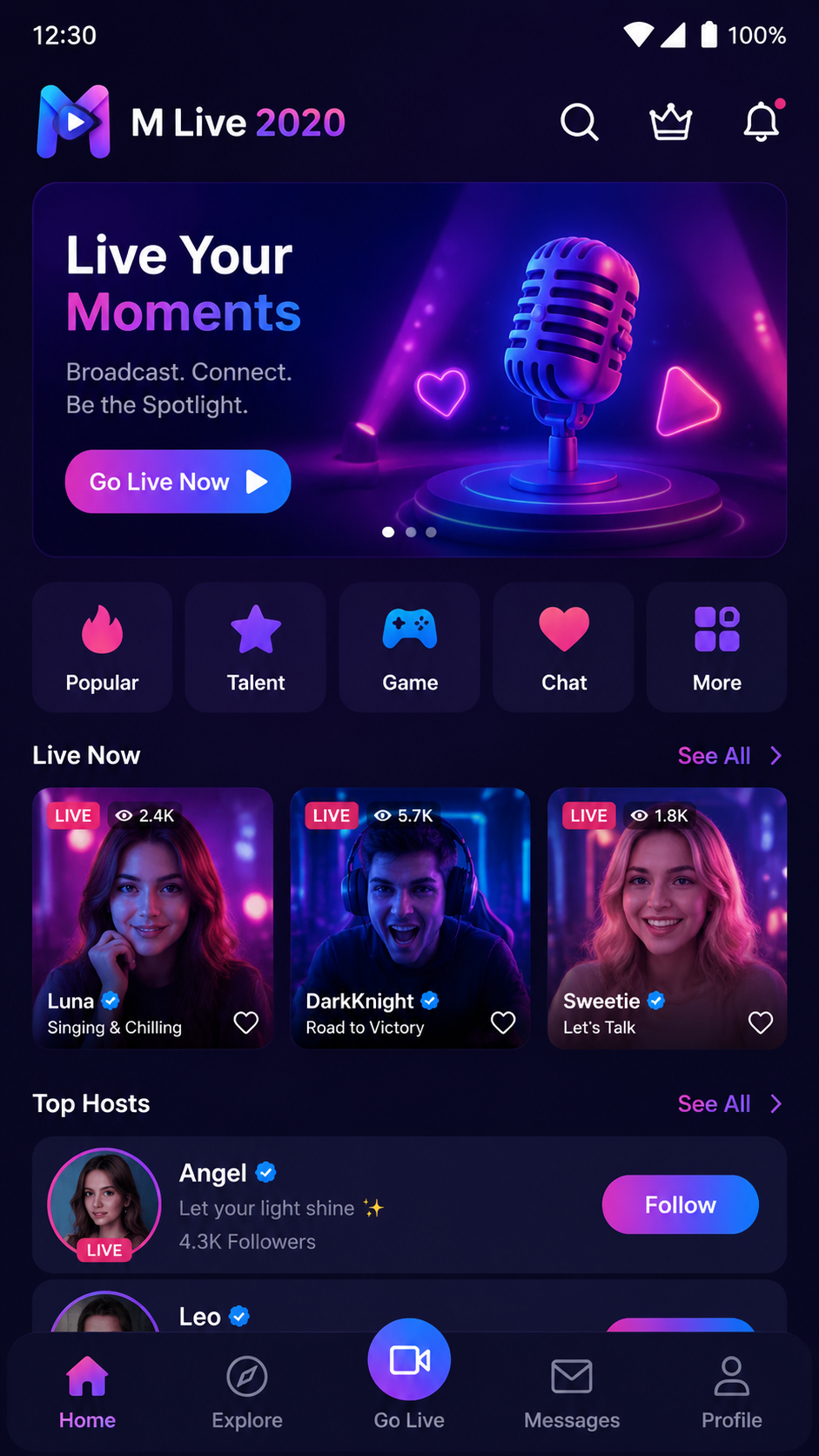 M Live 2020 screenshot 2