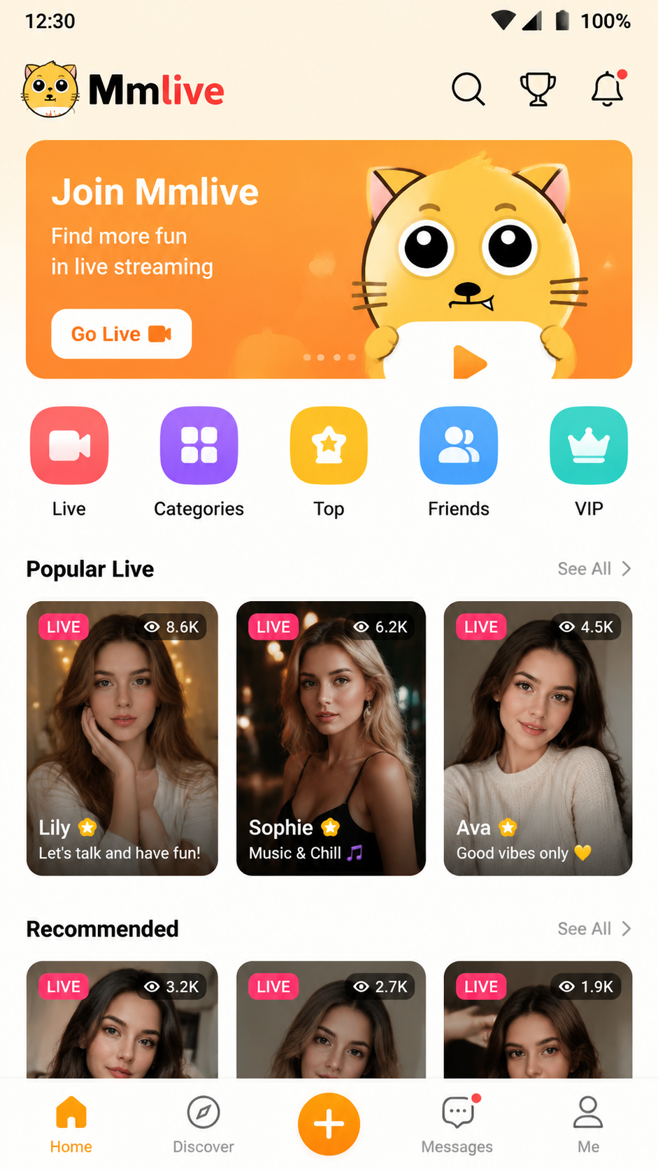 Mmlive screenshot 2