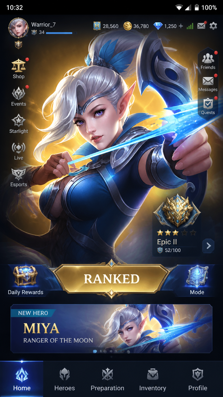 Mobile Legens screenshot 1