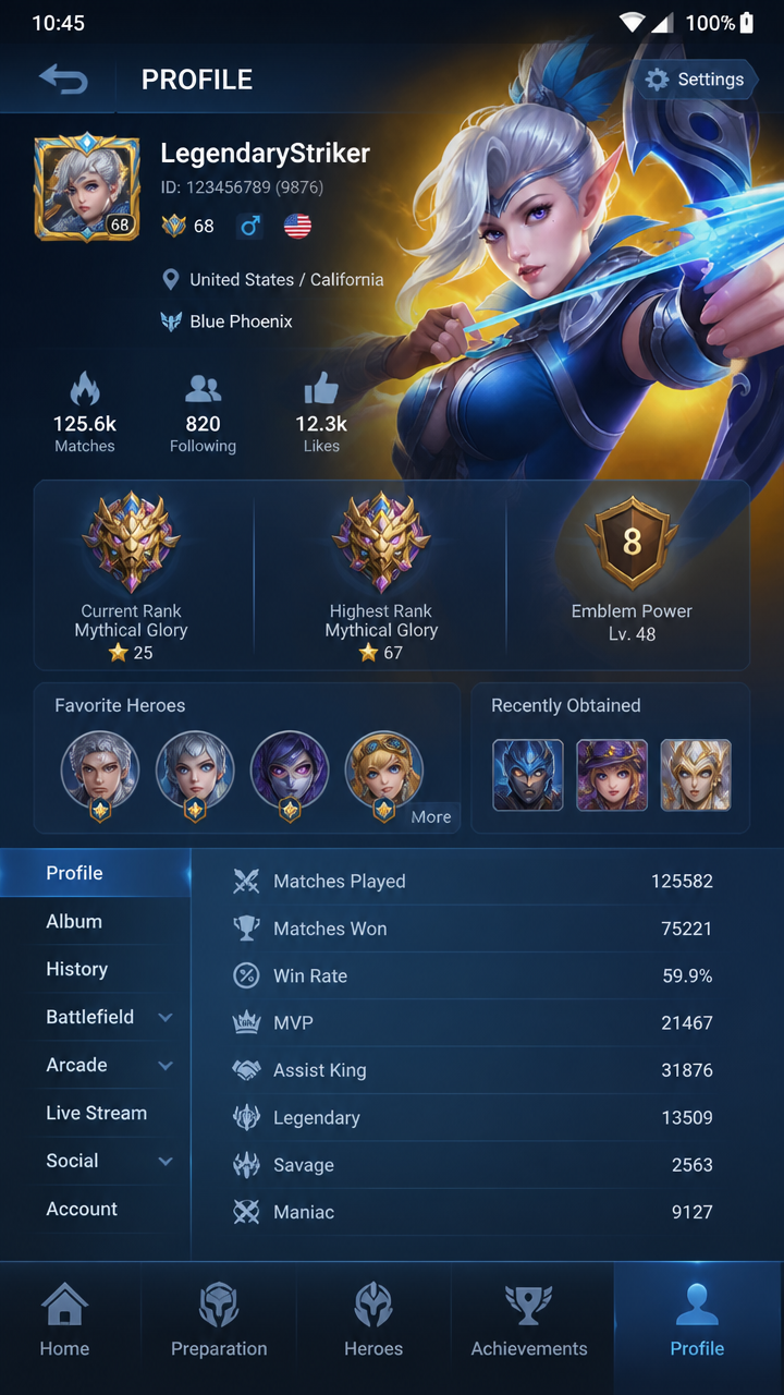 Mobile Legens screenshot 3