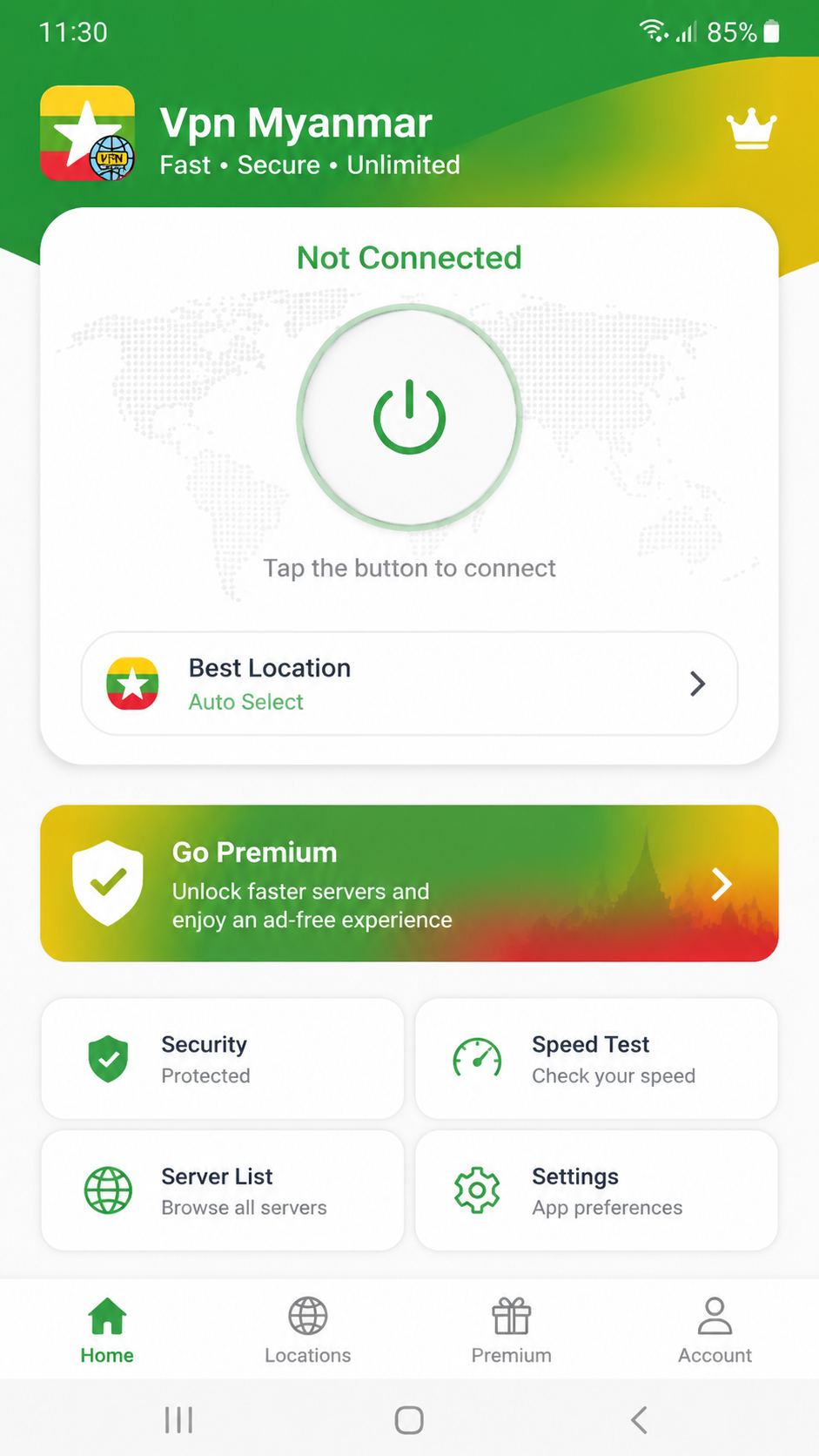 Vpn Myanmar screenshot 2