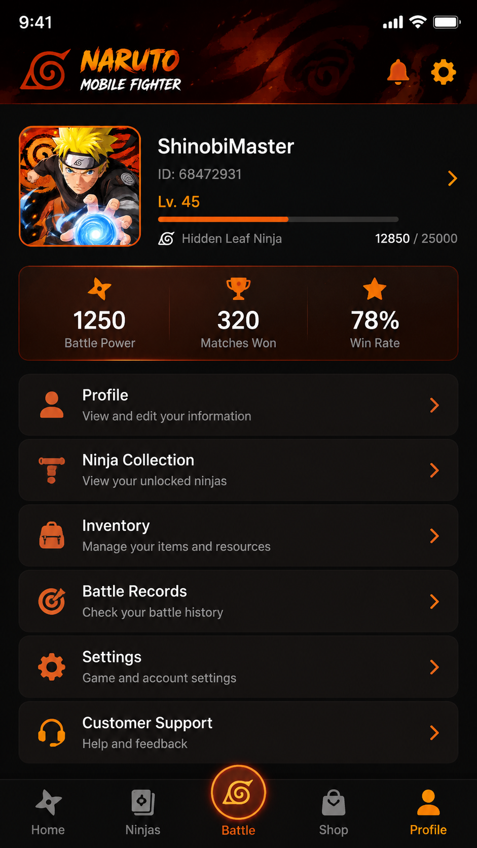 Game Naruto Mobile Fighter screenshot 3