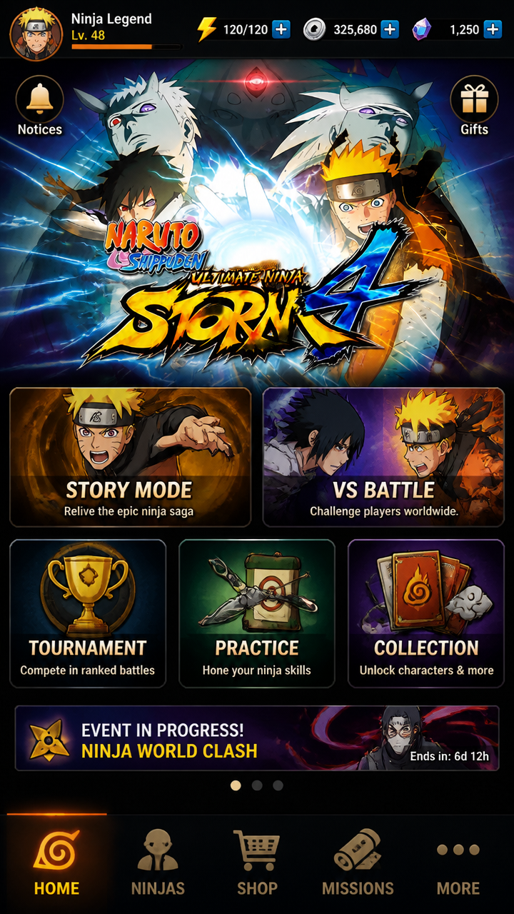 Naruto Shippuden Ultimate Ninja Storm 4 screenshot 2