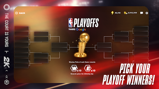 Tangkapan layar NBA 2K Mobile Basketball Game 3