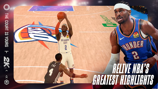 Tangkapan layar NBA 2K Mobile Basketball Game 2