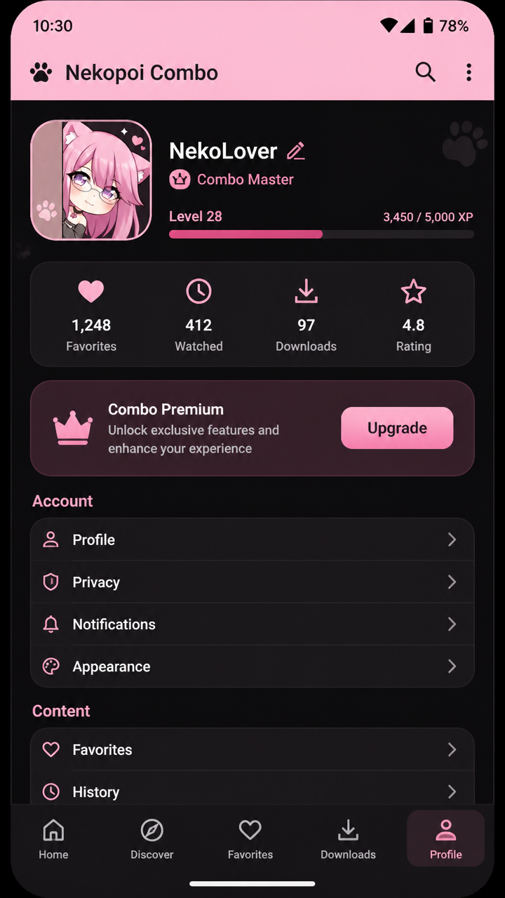 Nekopoi Combo screenshot 3