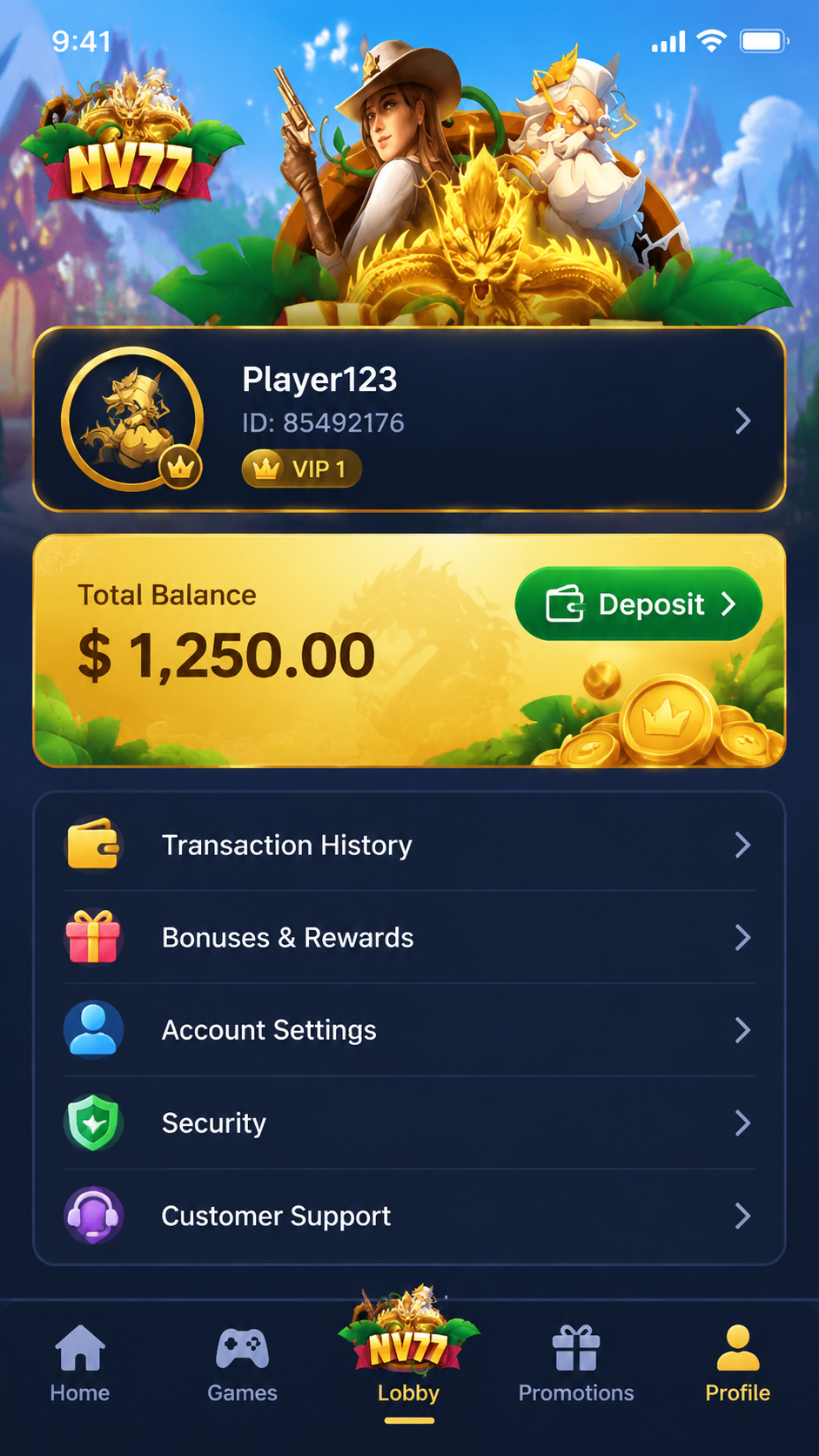 NV77 screenshot 3