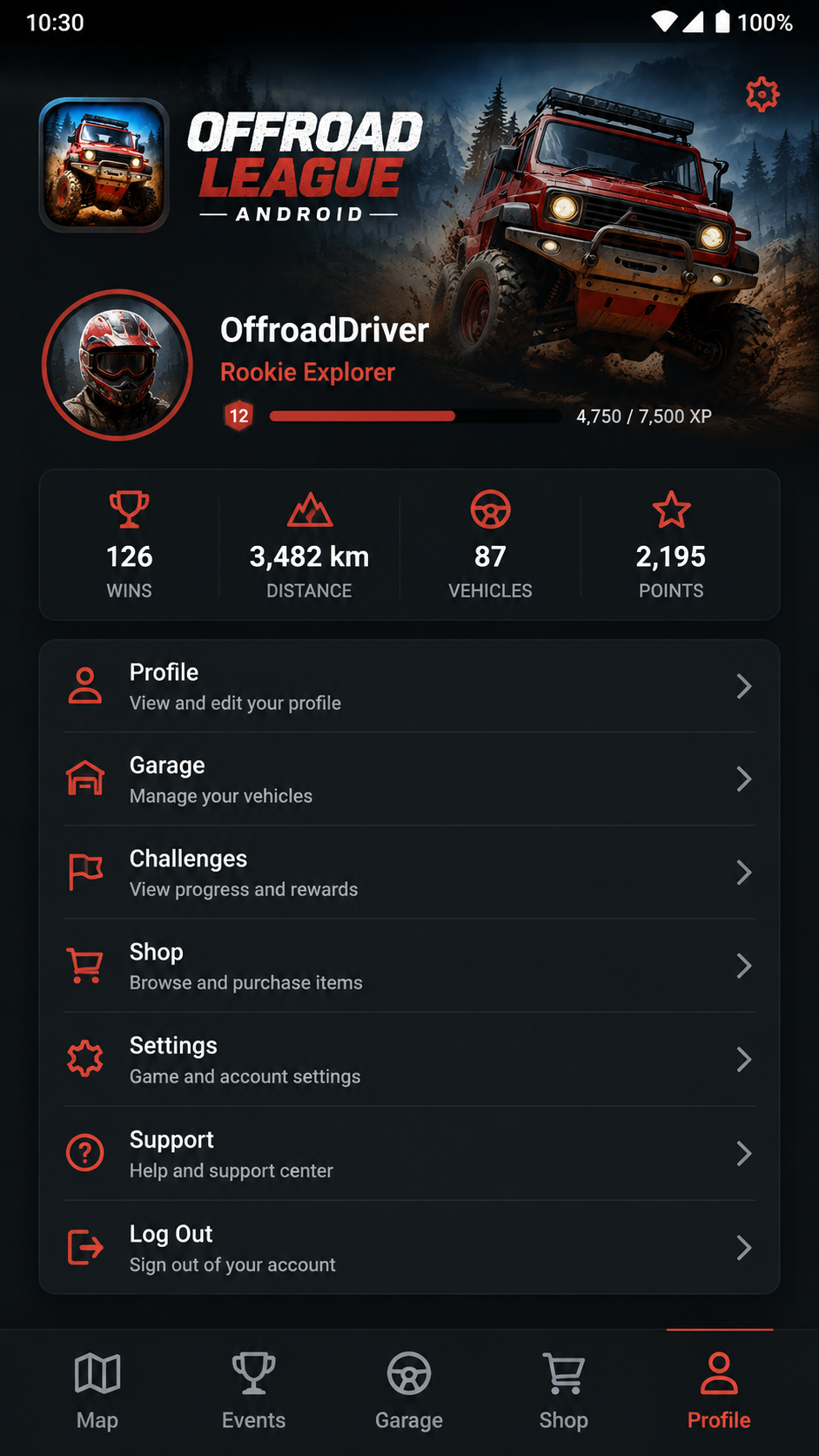 Offroad League Android screenshot 3