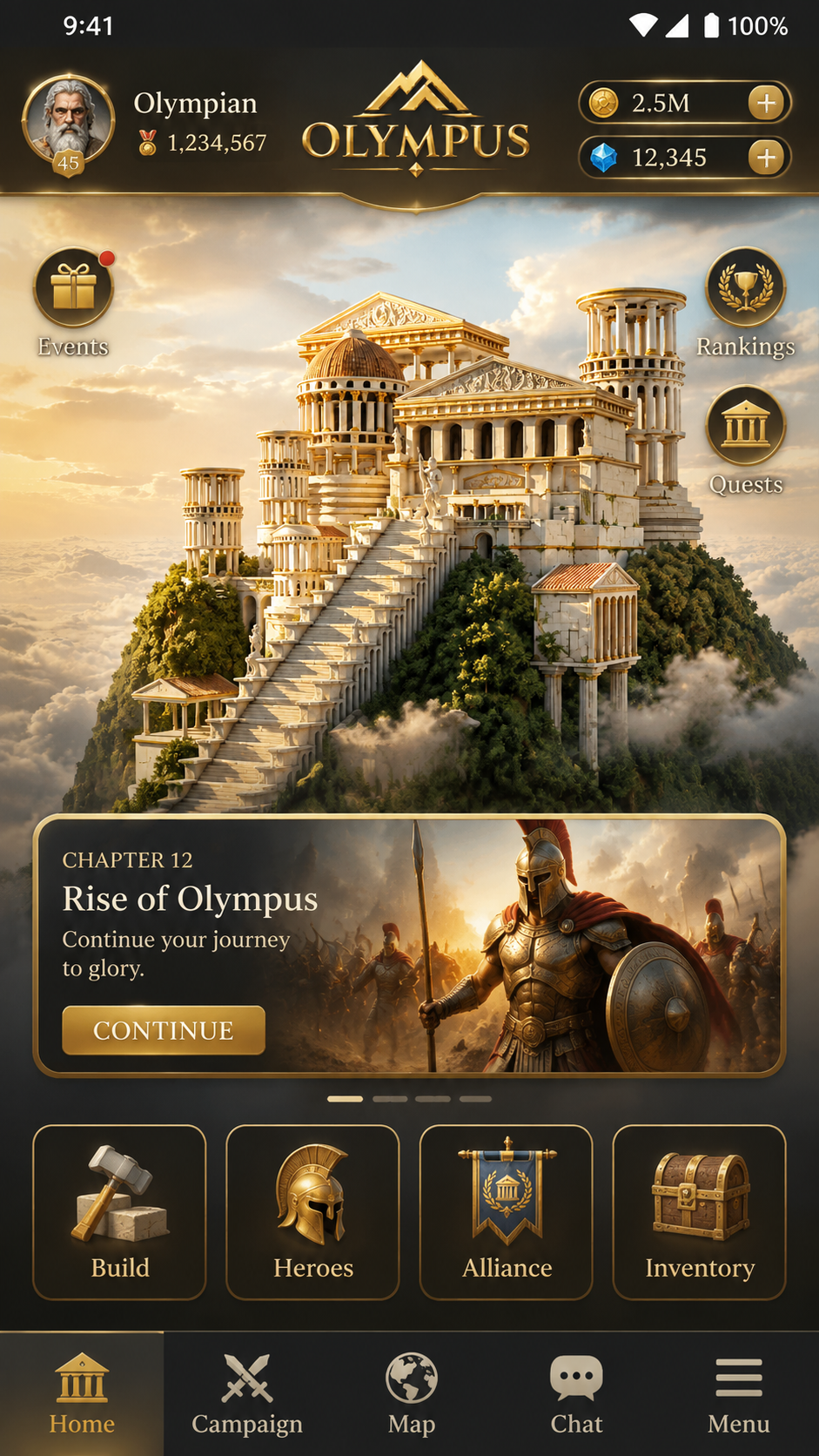 Olympus screenshot 1